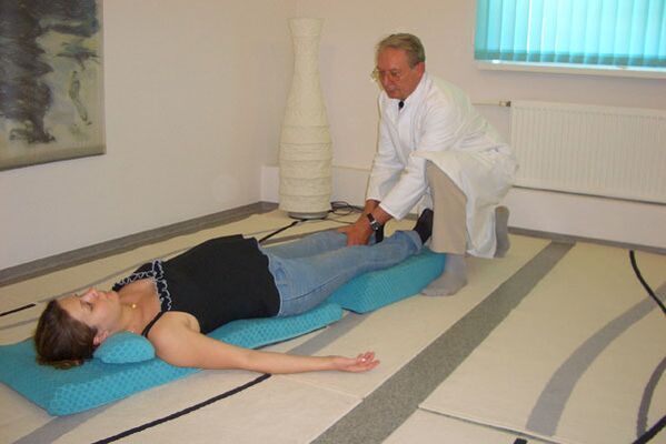 Detensor therapy for cervical osteookondrose